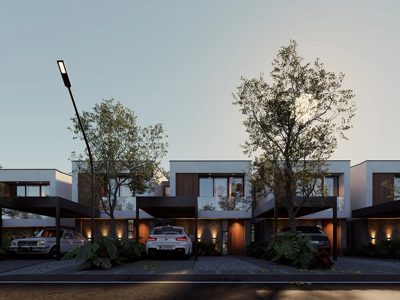 Garden Houses — render