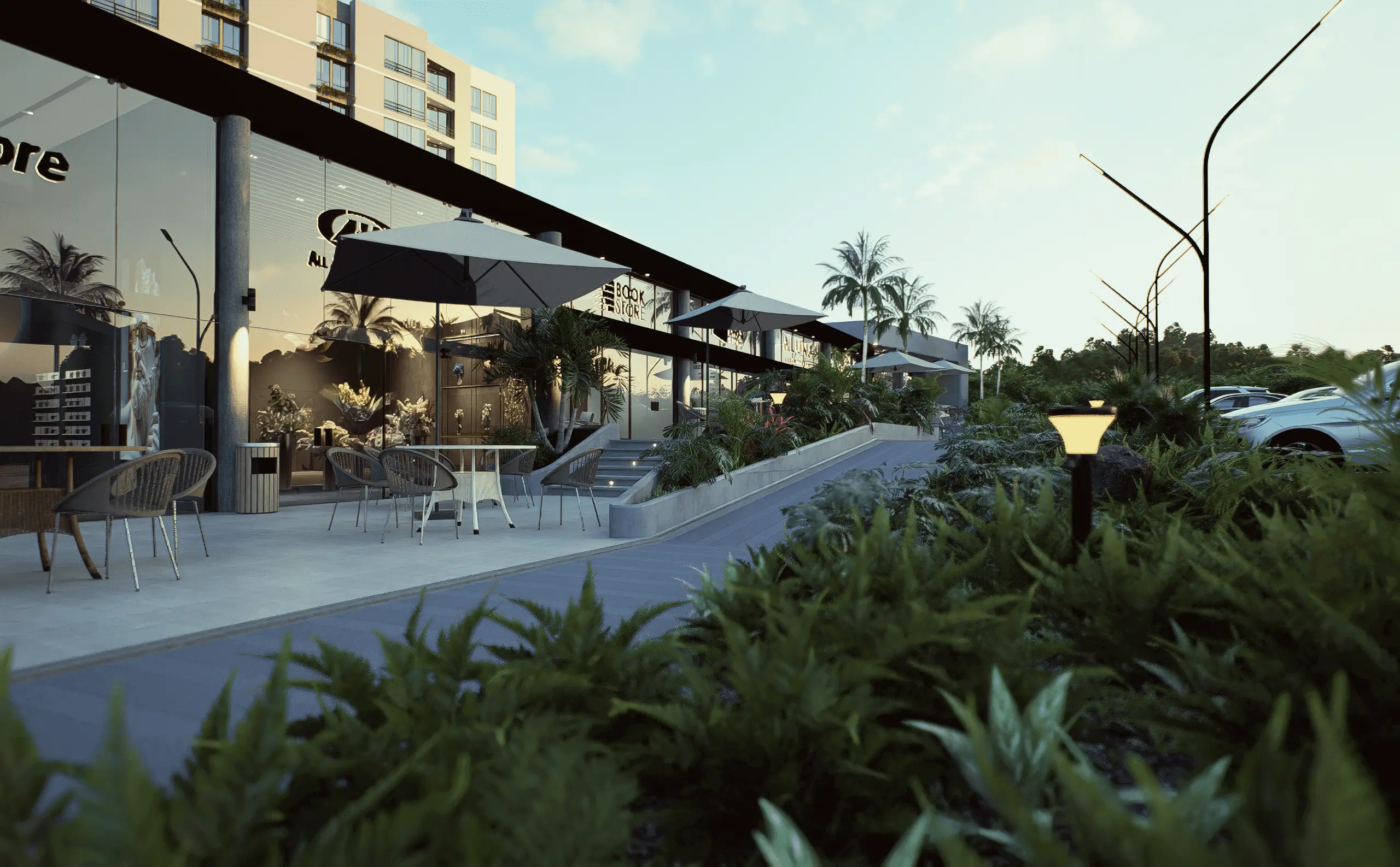 Índigo Mall — detalle