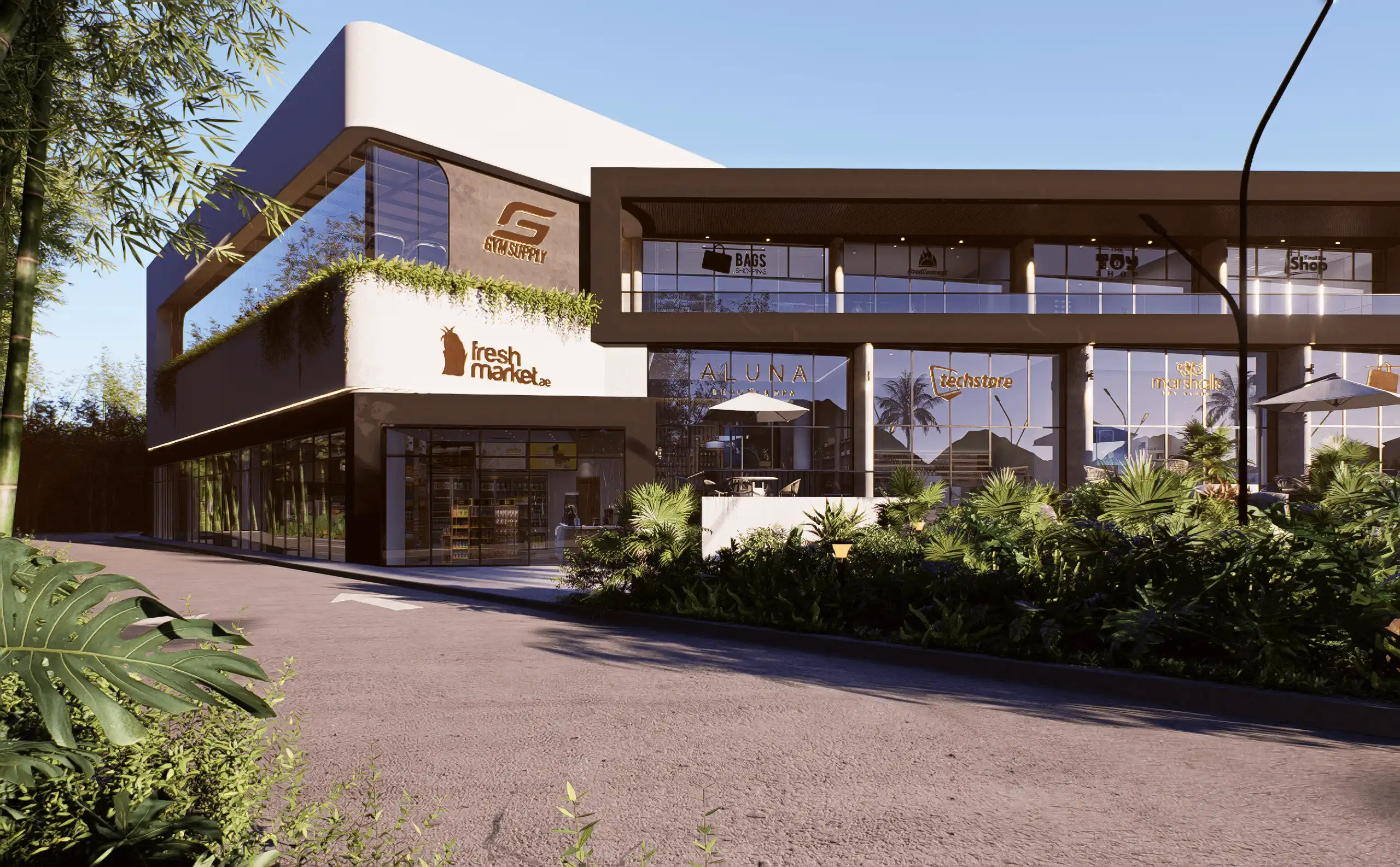 Índigo Mall — render
